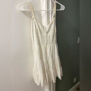 Forever 21 vintage white lacy dress
